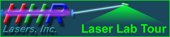 tour of hhr laser laboratory, re-pump stations and glassblowing facilities