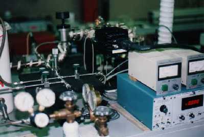 (Click To Zoom) gas mixing manifold of re-pumping station